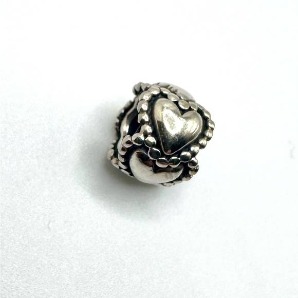 Pandora Sterling Silver "Everlasting Love" Bead Charm #790448 - Picture 2 of 4